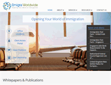 Tablet Screenshot of emigraogletree.com